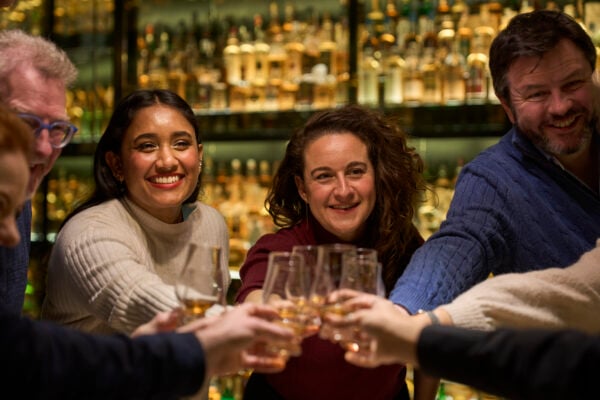 People doing Tasting in The Scotch Whisky Collection at the The Scotch Whisky Experience