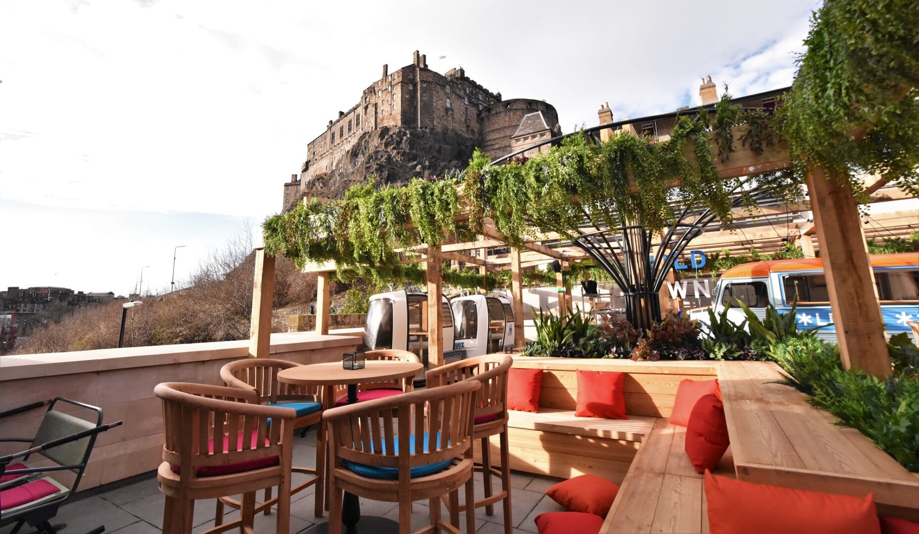 Cold Town House Roof Terrace